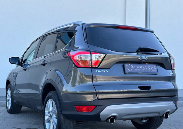 Ford Kuga cena 69999 przebieg: 91000, rok produkcji 2017 z Sośnicowice małe 667